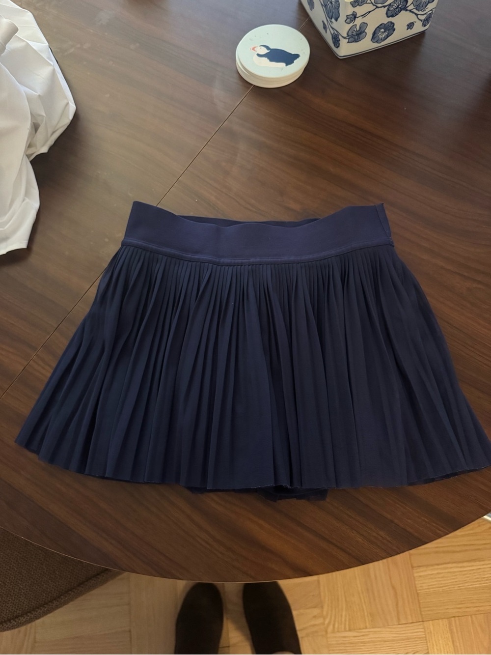 lululemon athletica purple high rise pleated tennis skirt